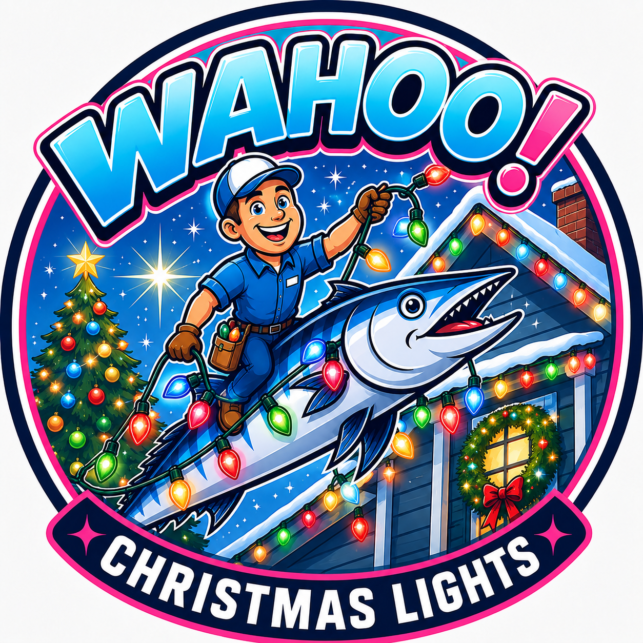 WAHOO! Christmas Lights